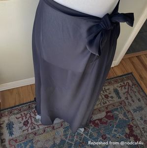 Last chance! Sheer Wrap Skirt Amazon  Black Swimsuit Coverup Wrap Dress One Size